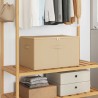 Boîte de rangement Crème 55 x 35 x 32 cm Tissu intissé 627761627761
