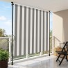 Store Roulant Extérieur Anthracite et blanc 100 x 270 cm 627762627762