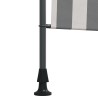 Store Roulant Extérieur Anthracite et blanc 100 x 270 cm 627762627762