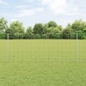 Clôture sauvage extérieure avec poteaux 25 x 1 m Argenté Maille 627767627767
