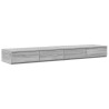 Tiroirs de lit avec tiroir Gris Sonoma 160 x 36,5 x 16,5 cm 627771627771
