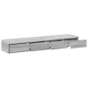 Tiroirs de lit avec tiroir Gris Sonoma 160 x 36,5 x 16,5 cm 627771627771