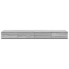 Tiroirs de lit avec tiroir Gris Sonoma 160 x 36,5 x 16,5 cm 627771627771