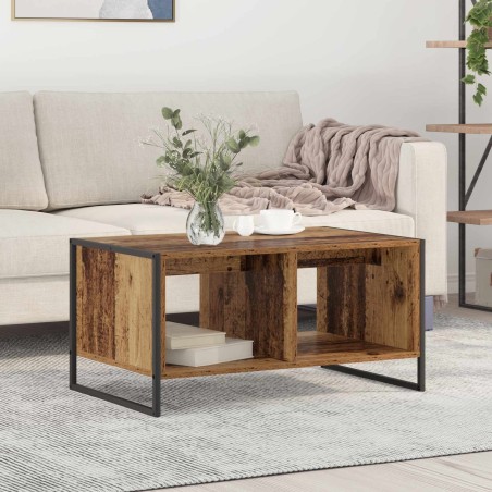 Table basse Bois Ancien 80 x 50 x 40 cm Bois d'ingénierie 627775627775