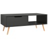 Table basse Gris 100x49,5x43 cm Bois d'ingénierie 627776627776