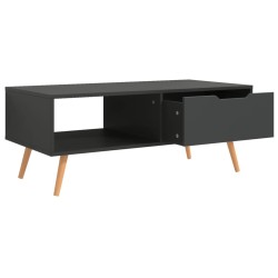 Table basse Gris 100x49,5x43 cm Bois d'ingénierie 627776627776