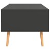 Table basse Gris 100x49,5x43 cm Bois d'ingénierie 627776627776