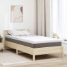 Surmatelas Blanc 100 x 200 cm Tissu jacquard 627780627780