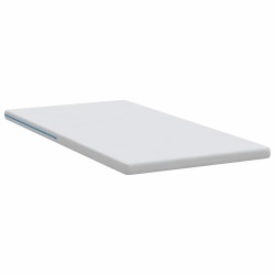 Surmatelas Blanc 100 x 200 cm Tissu jacquard 627780627780