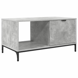 Table basse Gris béton 90 x 49 x 46 cm Bois d'ingénierie 627788627788