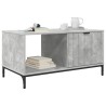 Table basse Gris béton 90 x 49 x 46 cm Bois d'ingénierie 627788627788