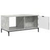 Table basse Gris béton 90 x 49 x 46 cm Bois d'ingénierie 627788627788