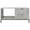 Table basse Gris béton 90 x 49 x 46 cm Bois d'ingénierie 627788627788