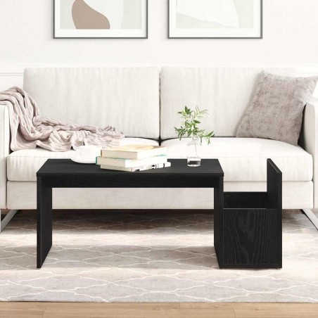 Table basse Chêne noir 90 x 45 x 35 cm Bois d'ingénierie 627790627790