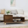 Table basse Chêne marron 100x50x45 cm Bois d'ingénierie 627793627793