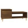 Table basse Chêne marron 100x50x45 cm Bois d'ingénierie 627793627793