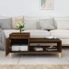 Table basse Chêne marron 100x50x45 cm Bois d'ingénierie 627793627793