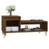 Table basse Chêne marron 100x50x45 cm Bois d'ingénierie 627793627793