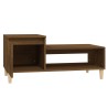 Table basse Chêne marron 100x50x45 cm Bois d'ingénierie 627793627793