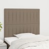 Tête de lit Taupe 80x5x118/128 cm Tissu 627797627797