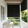 Store roulant extérieur protection UV Noir 65 x 230 cm (L x H) 627798627798
