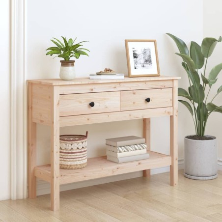 Table console 100x35x75 cm Bois massif de pin 627800627800