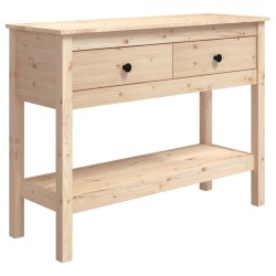 Table console 100x35x75 cm Bois massif de pin 627800627800