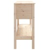 Table console 100x35x75 cm Bois massif de pin 627800627800