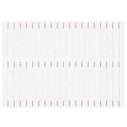 Tête de lit murale Blanc 127,5x3x90 cm Bois massif de pin 627802627802