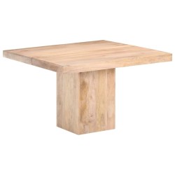Table de salle à manger 120x120x77 cm Bois de manguier massif 627804627804