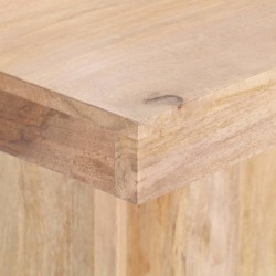 Table de salle à manger 120x120x77 cm Bois de manguier massif 627804627804