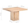 Table de salle à manger 120x120x77 cm Bois de manguier massif 627804627804