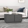 Table basse Gris 80x50x40 cm Bois massif de pin 627805627805
