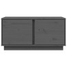 Table basse Gris 80x50x40 cm Bois massif de pin 627805627805