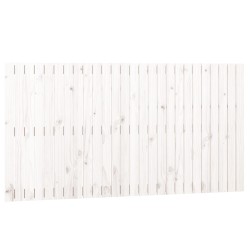 Tête de lit murale Blanc 166x3x90 cm Bois massif de pin 627806627806