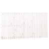 Tête de lit murale Blanc 166x3x90 cm Bois massif de pin 627806627806
