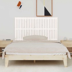 Tête de lit murale Blanc 166x3x90 cm Bois massif de pin 627806627806