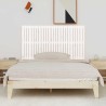 Tête de lit murale Blanc 166x3x90 cm Bois massif de pin 627806627806