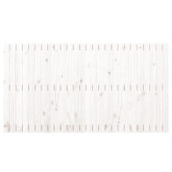 Tête de lit murale Blanc 166x3x90 cm Bois massif de pin 627806627806