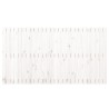 Tête de lit murale Blanc 166x3x90 cm Bois massif de pin 627806627806