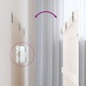 Tête de lit murale Blanc 166x3x90 cm Bois massif de pin 627806627806