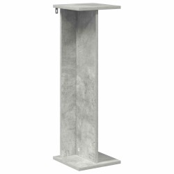 Support de Plante 2 pcs Gris Béton 25 x 25,5 x 80,5 cm 627808627808