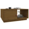 Table basse Marron miel 80x50x35,5 cm Bois massif de pin 627810627810