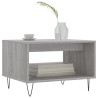 Table basse sonoma gris 60x50x40 cm bois d'ingénierie 627812627812