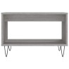 Table basse sonoma gris 60x50x40 cm bois d'ingénierie 627812627812