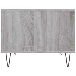 Table basse sonoma gris 60x50x40 cm bois d'ingénierie 627812627812