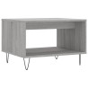 Table basse sonoma gris 60x50x40 cm bois d'ingénierie 627812627812