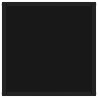 Table basse Noir avec verre noir 40x40x50 cm 627813627813