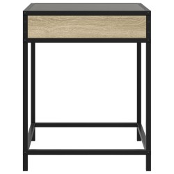 Table basse avec LED Infinity chêne sonoma 40x40x51 cm 627815627815