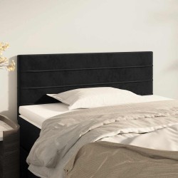 Tête de lit Noir 90x5x78/88 cm Velours 627817627817